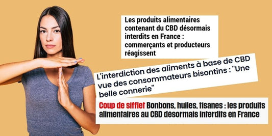 Interdiction du cbd alimentaire - Novel food