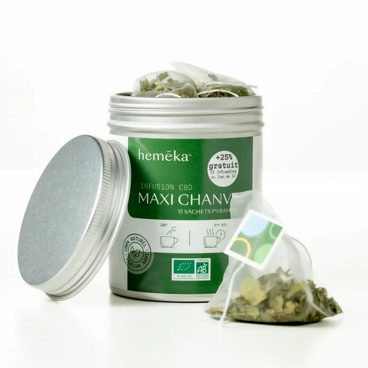 Infusion Maxi chanvre 70% (+25% offert)