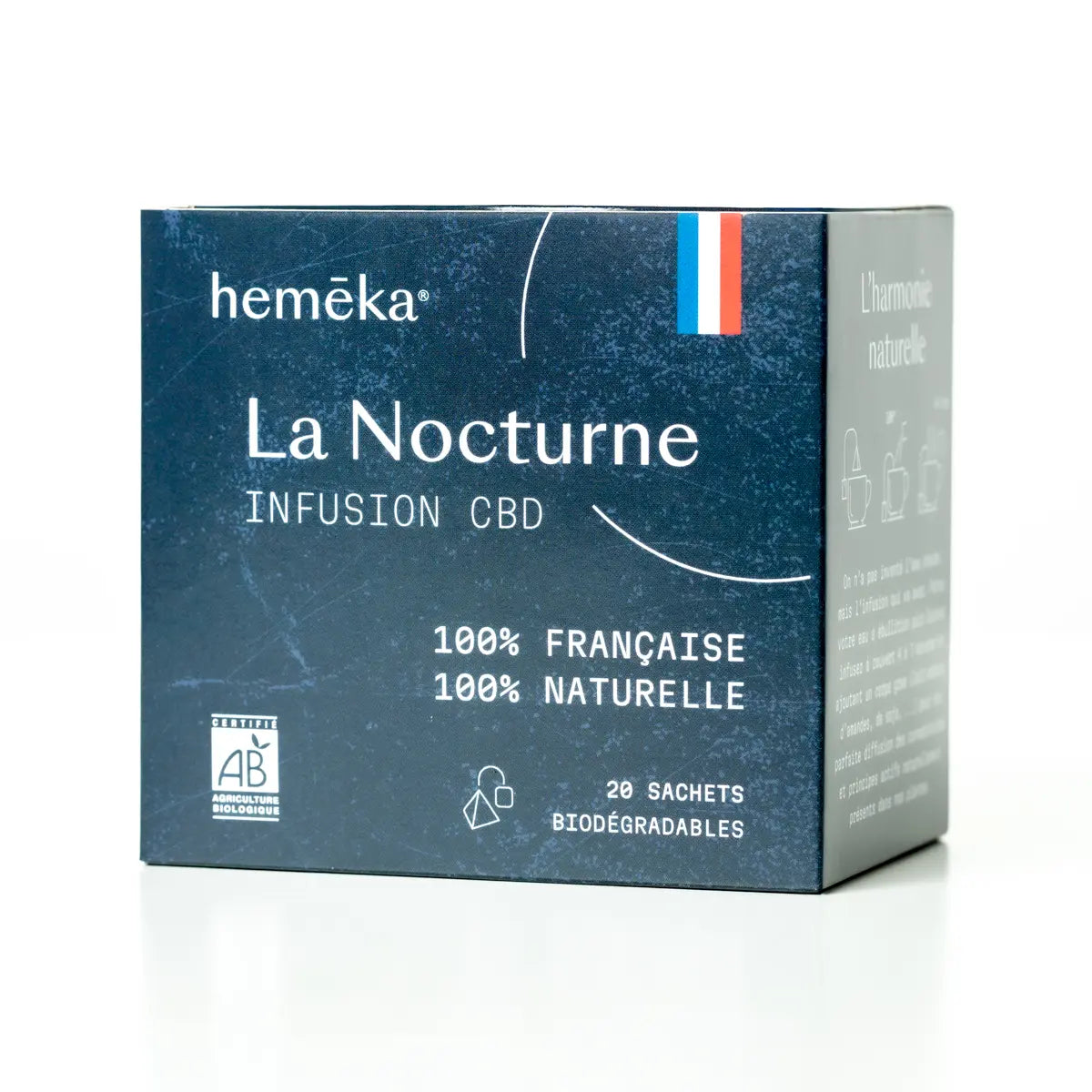 Infusion chanvre CBD La Nocturne 20 sachets