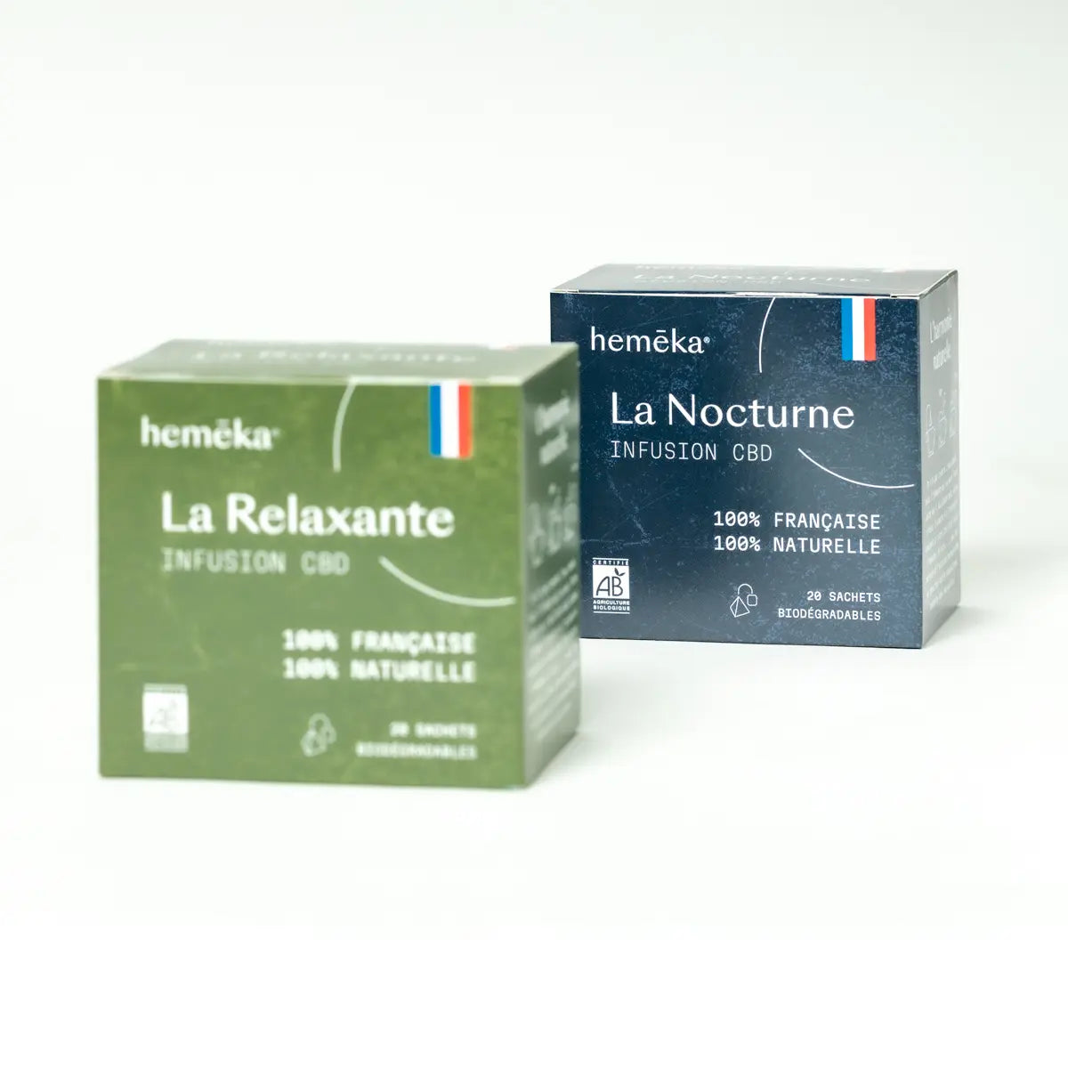 Lot La Nocturne et la Relaxante 2x20 sachets